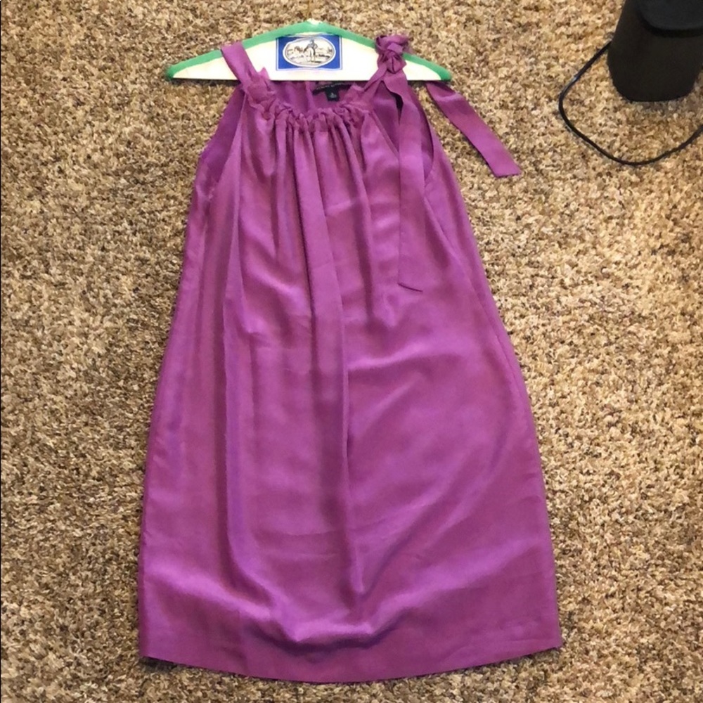 Banana republic purple dress